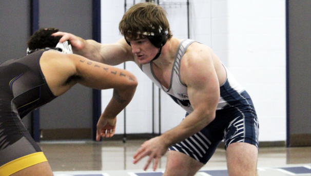 Wrestler in a match