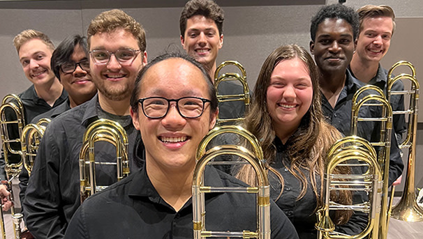 OSU Trombone Octet Up Close!