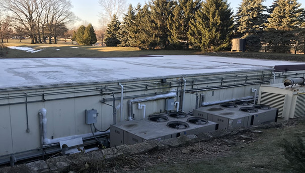 Image of the current Byrd Polar and Climate Research Center Ice Core Facility prior to renovations