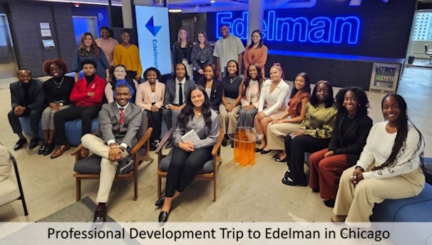 Professional development trip to Edelman in Chicago
