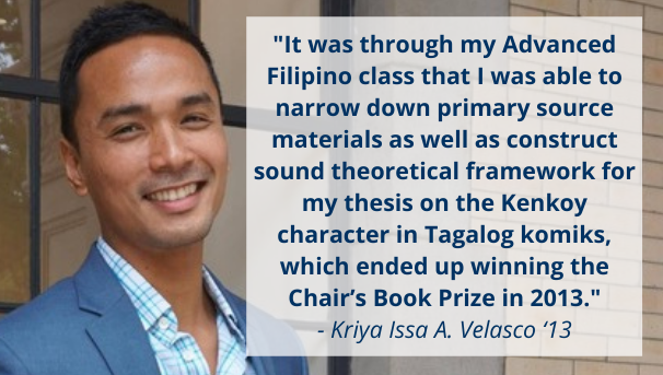 Kriya Issa A. Velasco '13