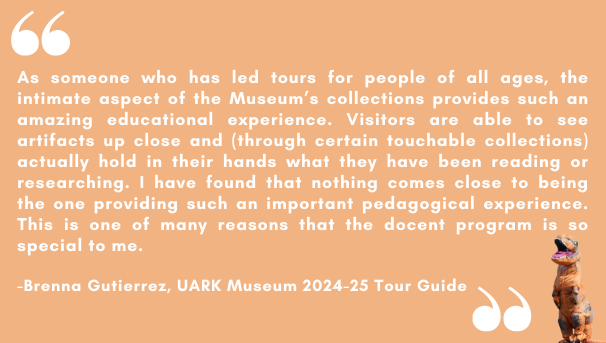 Brenna Gutierrez, Tour Guide quote