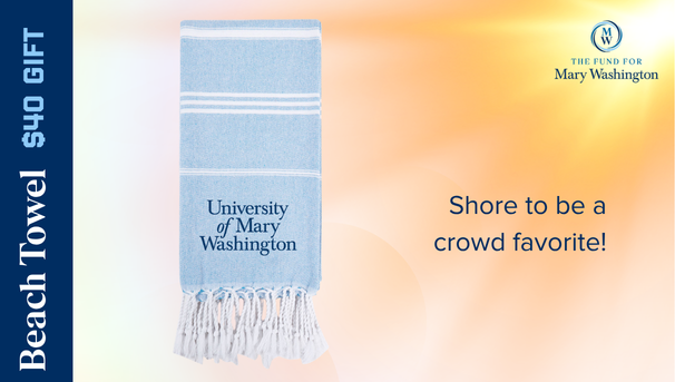 Beach towel for a gift of $40 or more