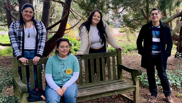 Bilingual Leaders on bench