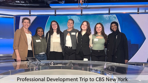 Professional development trip to CBS in New York
