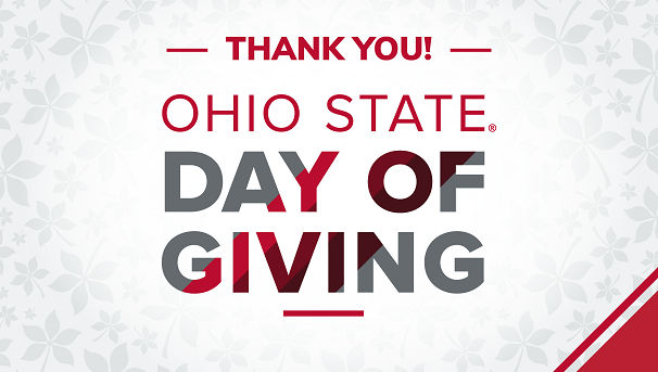 Thank you! Ohio State Day of Giving