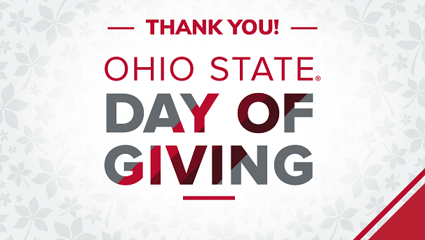 Thank you! Ohio State Day of Giving