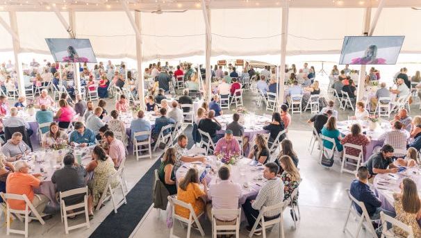 2025 Cultivating a Cure luncheon at Arlington Acres