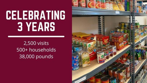 Celebrating the UM Food Pantry's 3rd Anniversary Image