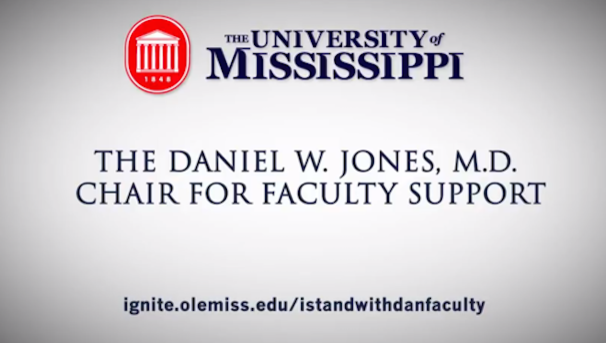 Daniel W. Jones, M.D. Chair for Faculty Support - Faculty Image