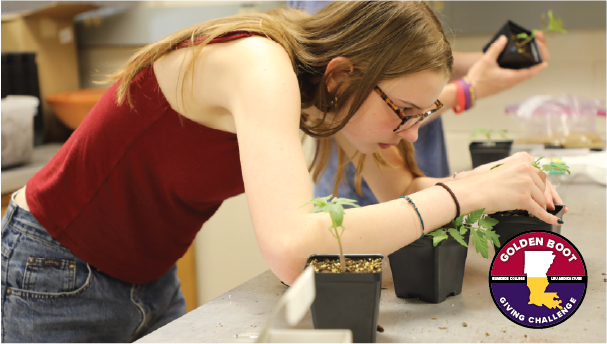 Bumpers Horticulture Student