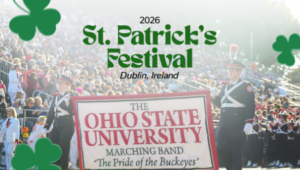 The band is traveling to the St. Patrick's Festival in Ireland