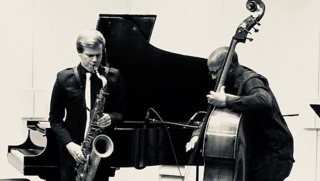 Professor Pratt Performing with Students