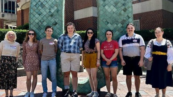 The CSEEES students at Orientation, August 2025