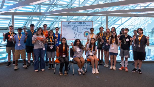 A group photo of the 2026 GEO-REx participants.