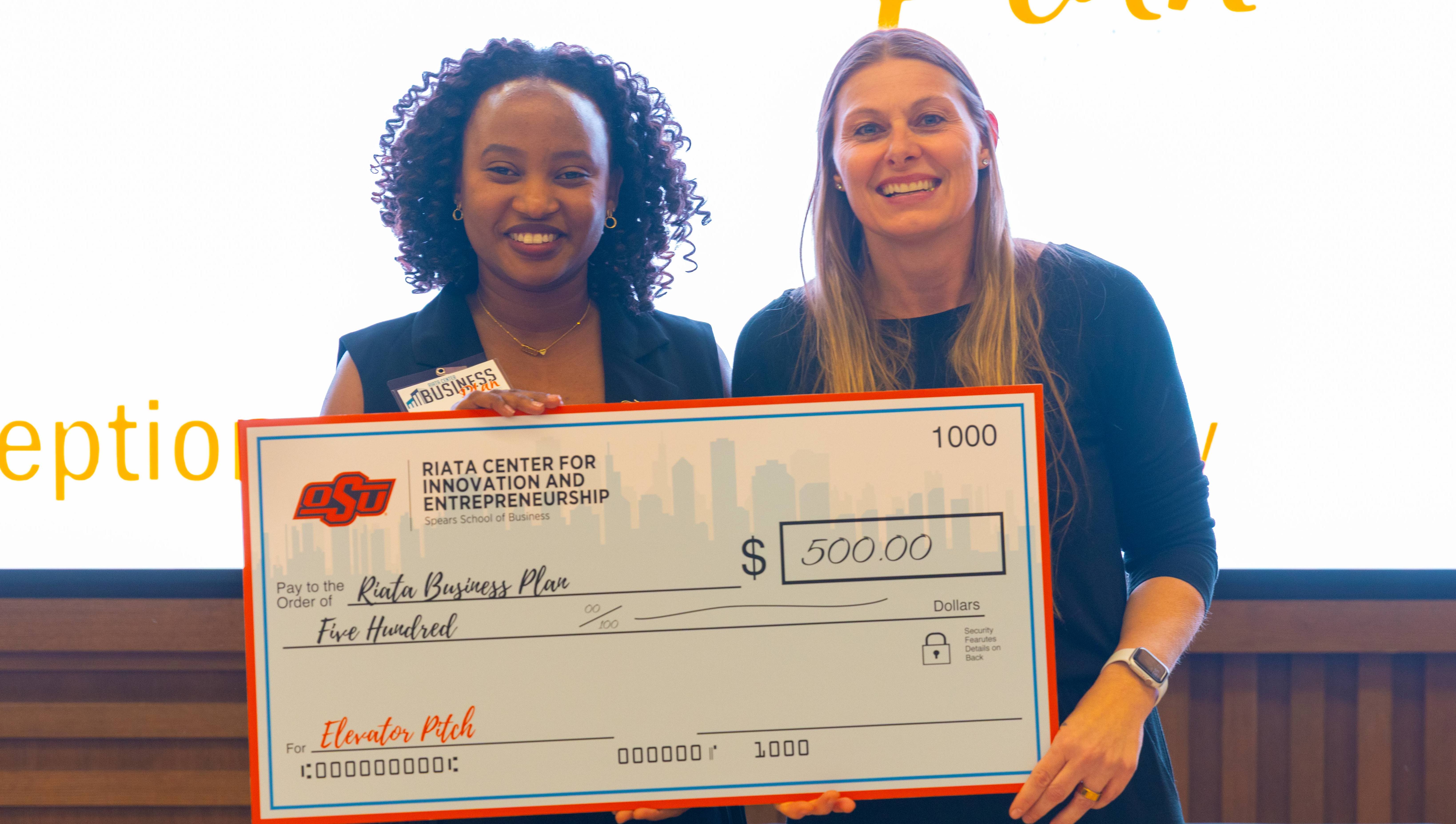 2026 Business Plan Competition Elevator Pitch Winner