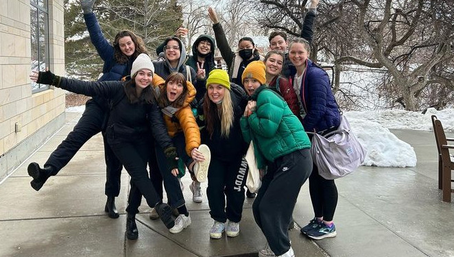 Dancers at ACDA 2023 in Salt Lake City, Utah