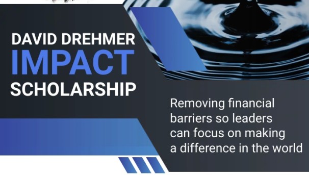 David Drehmer Impact Scholarship