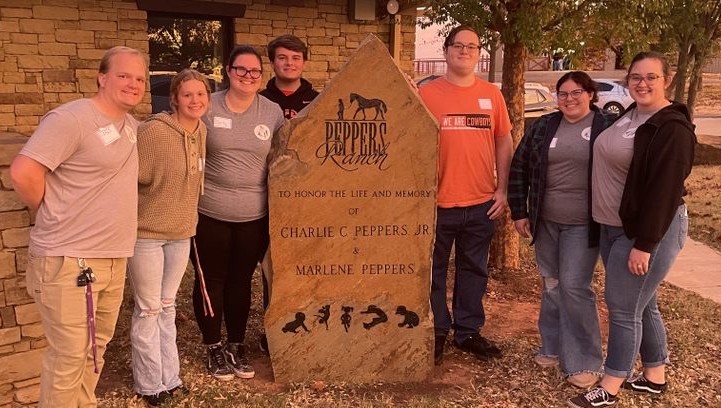 Group Shot at Peppers Ranch Friendsgiving Event