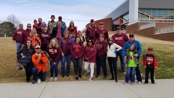 Palmetto chapter gathers to welcome Hokies to town.