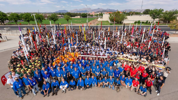 IREC competition group photo