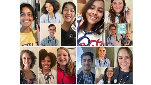 Provide M1 Students with Their First Stethoscopes Image