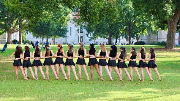 E-Motion Dance Team in Emory Quad