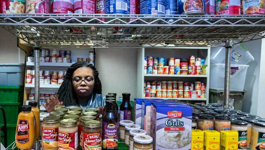 Stocking the pantry
