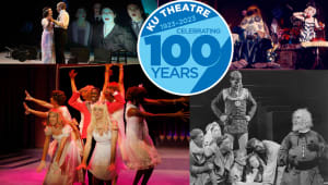 Happy 100th to KU Theatre!