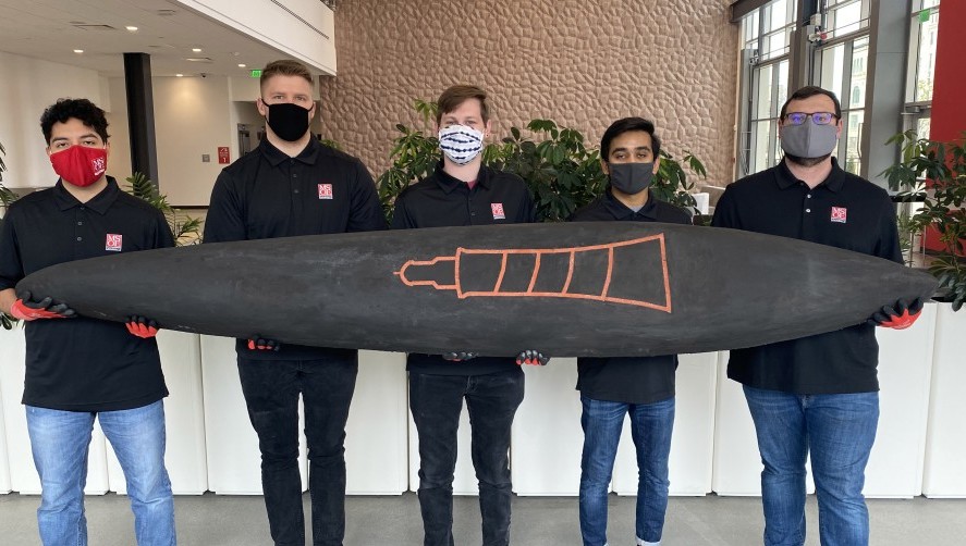 First Place 2021 Concrete Canoe Regional Competition