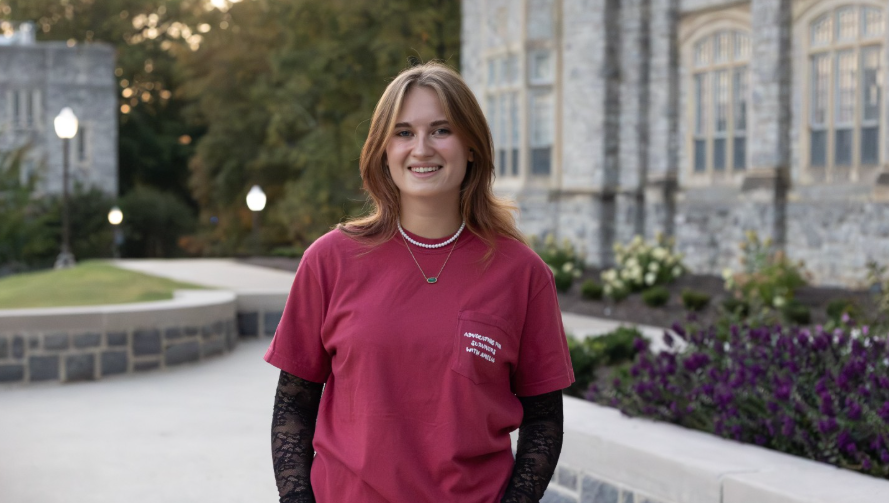 Advocating for Survivors with Amelia shirt