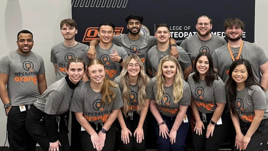 Tahlequah students at Operation Orange