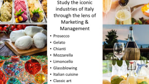 Exploring Iconic Italian Industries through Marketing & Mgmt