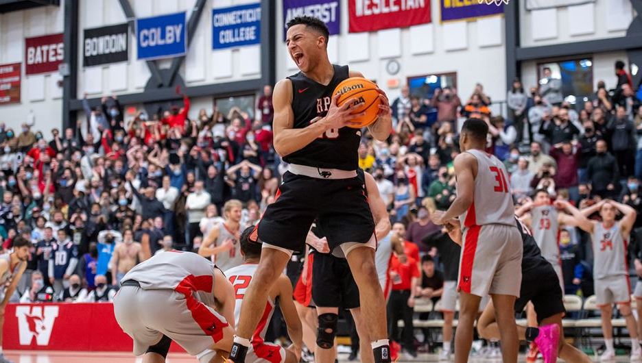 Dom Black on the court during a game.