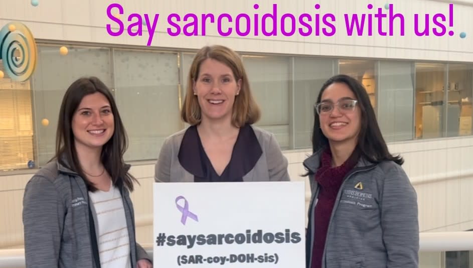 Say Sarcoidosis