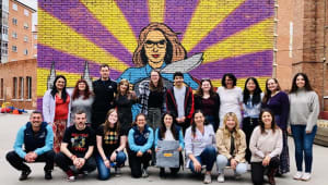 Students Service Learning in Spain