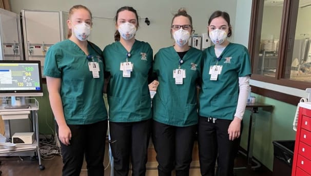 Montana Tech Student Nurses Association Members