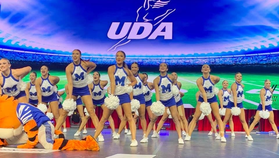 Memphis Tigers Mascot Cheerleader Perform During Editorial Stock Photo -  Stock Image