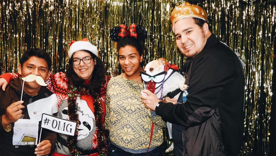 Image from Deaf CSUNians and Deaf Studies Association Holiday Party