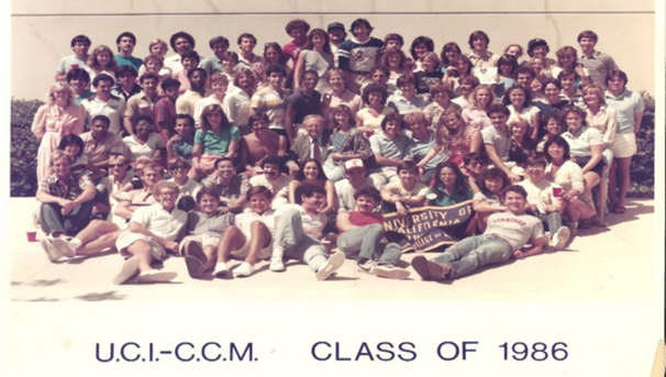Group picture of the UCI - CCM, Class of 1986