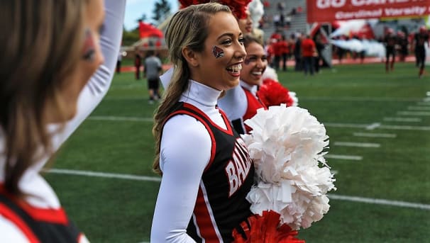 Ball State Cheerleading: Support your Cardinal Spirit Image