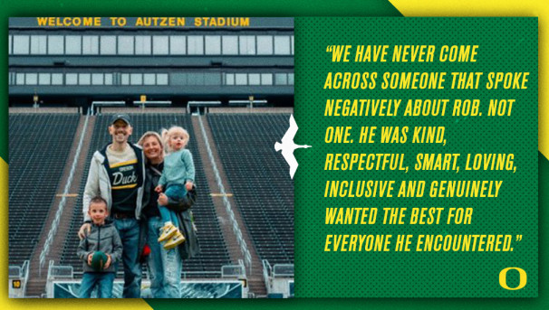 Robbie McEachern Autzen Stadium Memorial Image