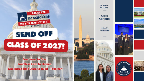 Support the Cal State DC Scholars Today!