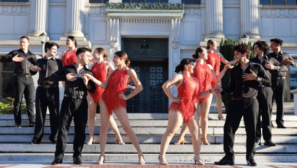 Performers' photoshoot for SF Salsa Festival 2025