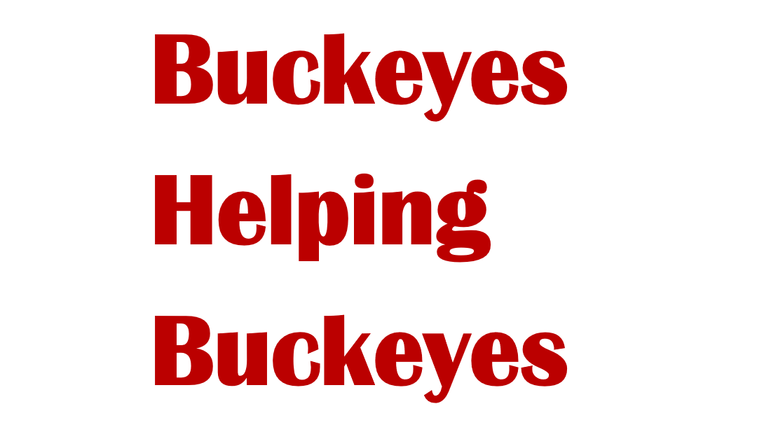 Buckeyes Helping Buckeyes Logo