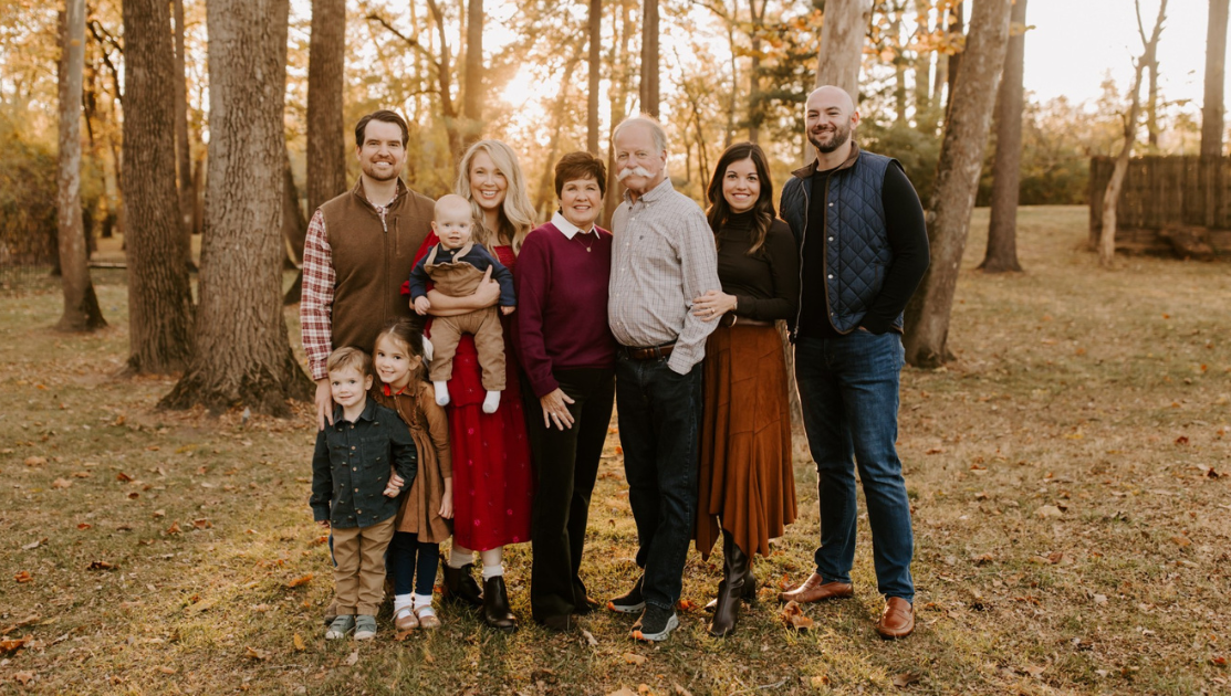 The Isaacs Family with their children and grandchildren.