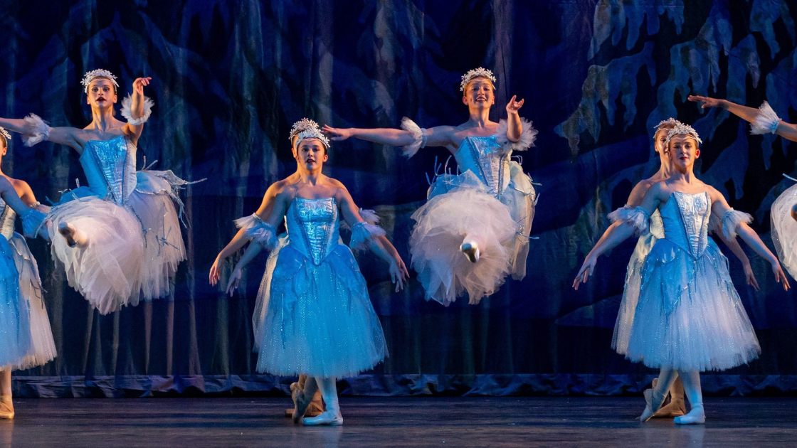 Dancers performing in the Nutcracker