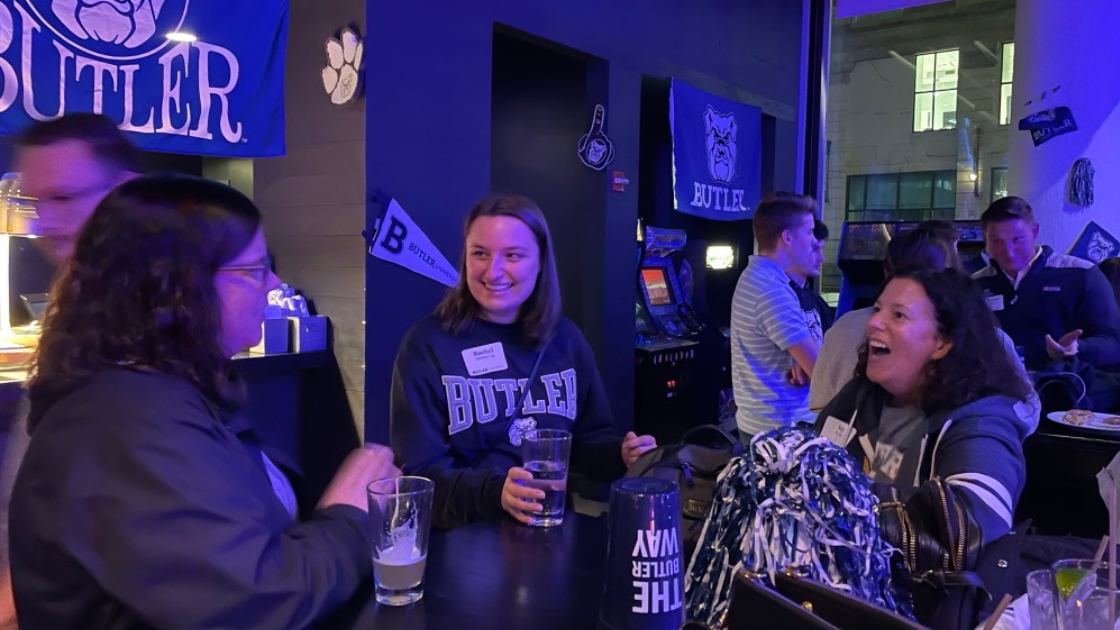 Butler Alumni at a Butler community event.