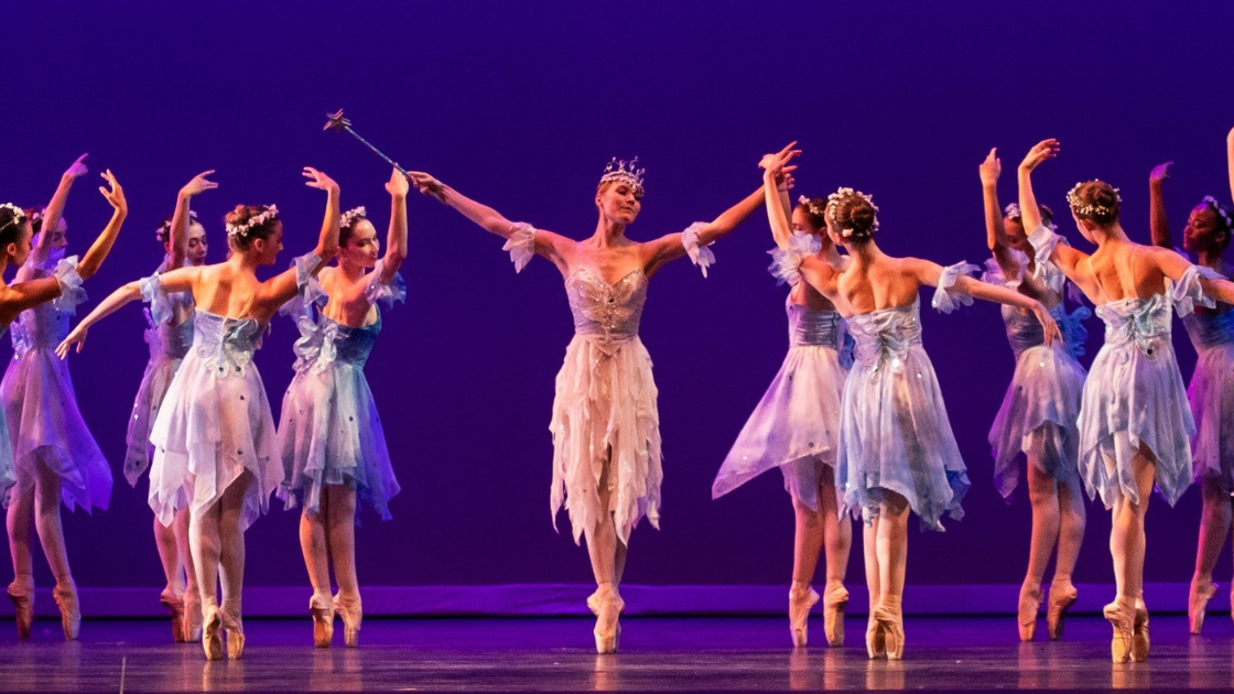 Dancers performing in Cinderella