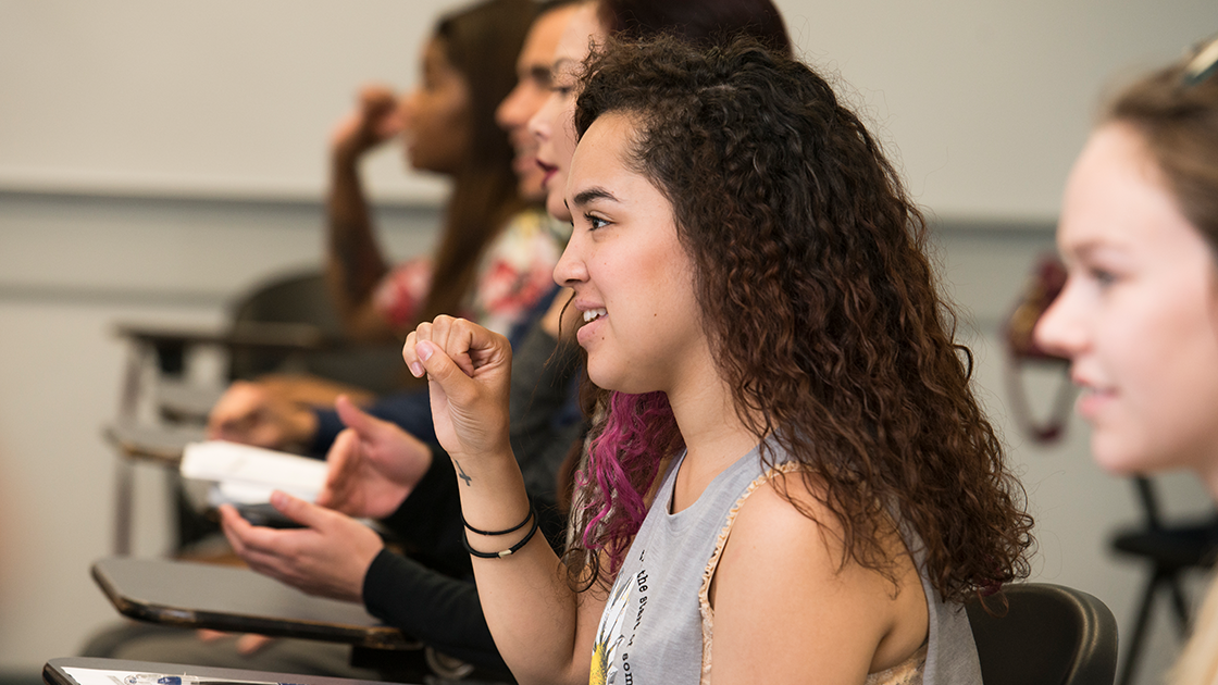 Classroom discussion being held.